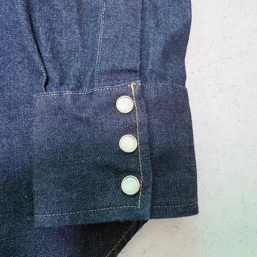 [BUNJANG] Anatomica Western Denim Shirt / XL)아나토미카 웨스턴 데님 셔츠
