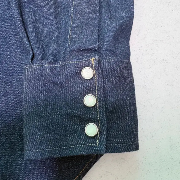 [BUNJANG] Anatomica Western Denim Shirt / XL)아나토미카 웨스턴 데님 셔츠
