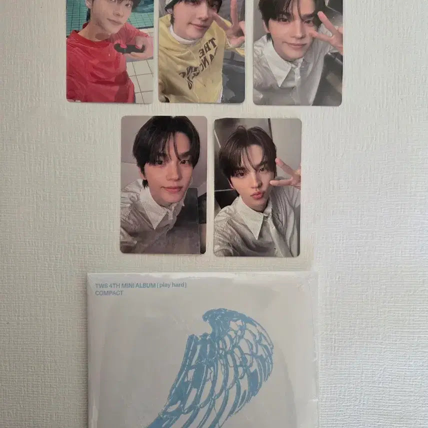 TWS 투어스 플레이하드 일본 특전 신유 세트 양도