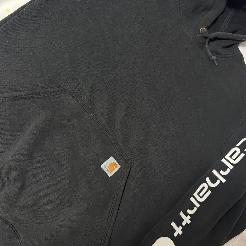 [BUNJANG] Carhartt Black Hoodie M / Carhartt 칼하트 블랙 후드티 M 사이즈입니다