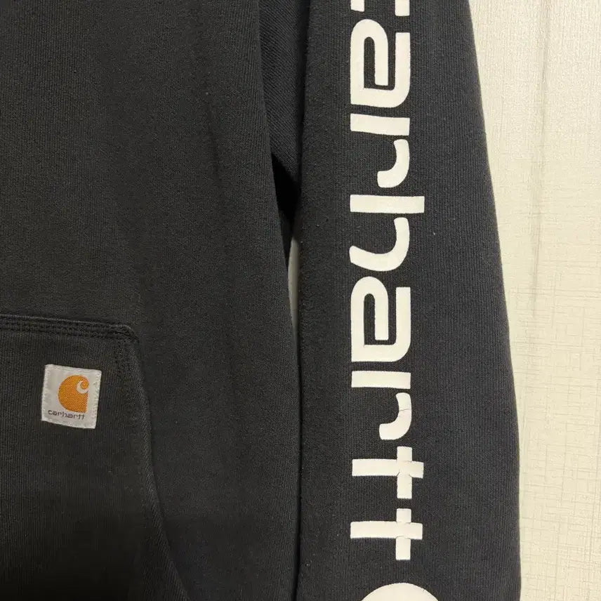 [BUNJANG] Carhartt Black Hoodie M / Carhartt 칼하트 블랙 후드티 M 사이즈입니다