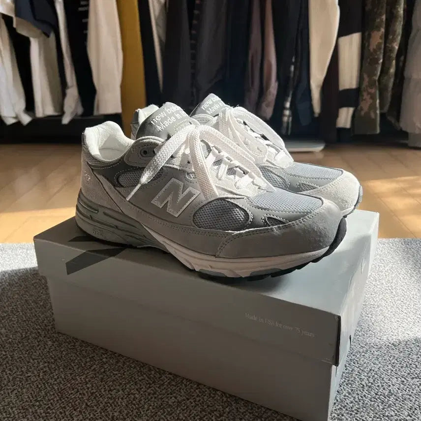 [BUNJANG] New Balance 993 Gray 275 / 뉴발란스 993 2E 그레이 275