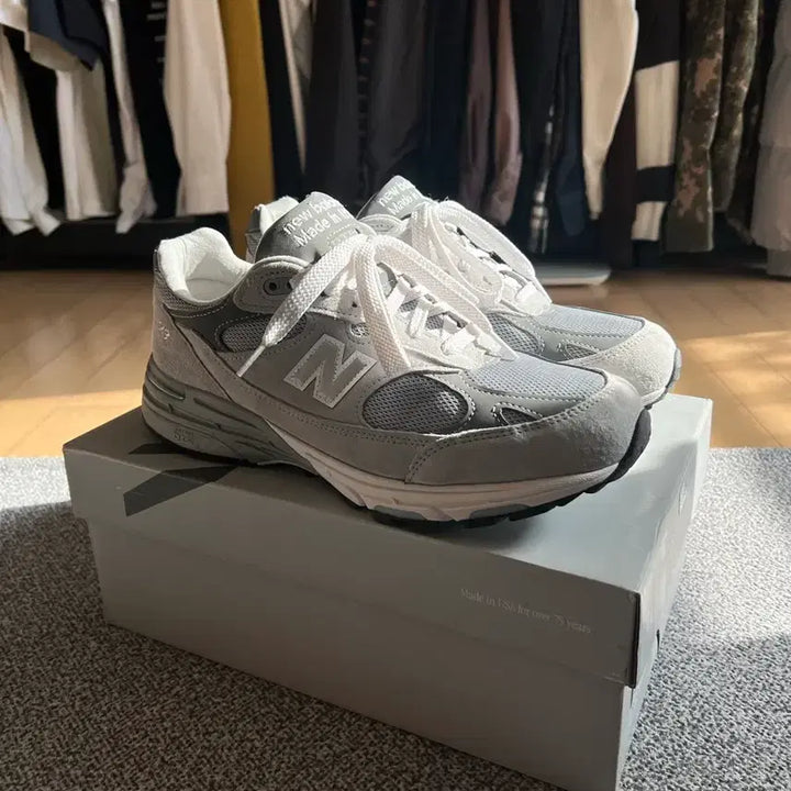 [BUNJANG] New Balance 993 Gray 275 / 뉴발란스 993 2E 그레이 275