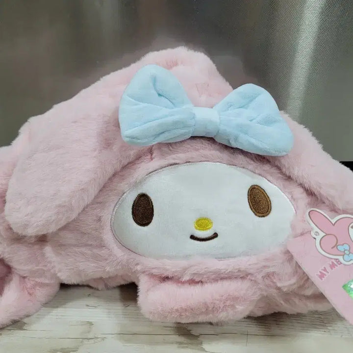 [BUNJANG] Sanrio My Melody Bucket Hat Scarf (New) / 산리오 마이멜로디 버킷햇 모자겸 목도리(새상품)