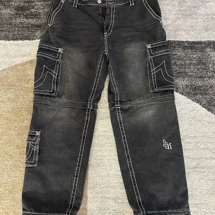 [BUNJANG] True Religion Fetch XL Cargo Denim / 트루릴리전 x  페치 xl
