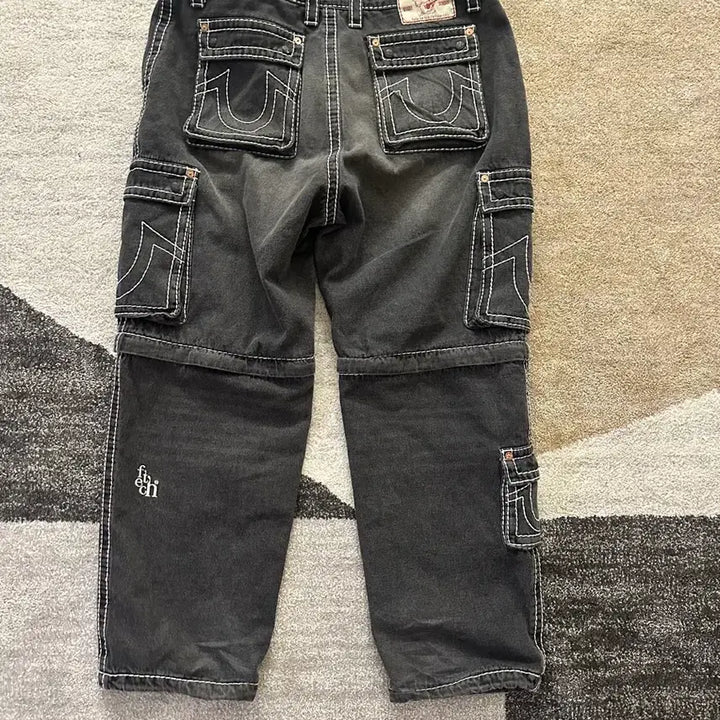 [BUNJANG] True Religion Fetch XL Cargo Denim / 트루릴리전 x  페치 xl