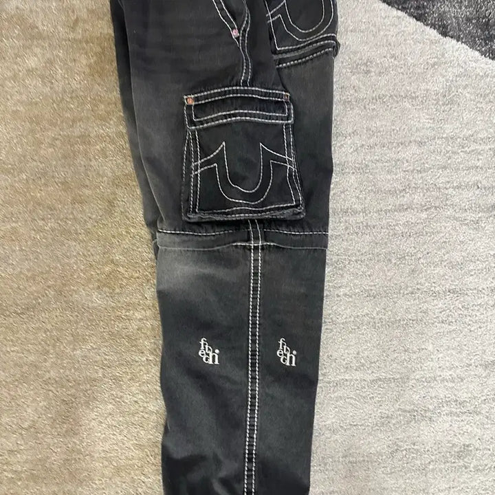 [BUNJANG] True Religion Fetch XL Cargo Denim / 트루릴리전 x  페치 xl