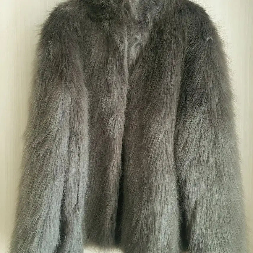 [BUNJANG] New York Nine Studio Moh Fur Jacket / 뉴욕나인스튜디오 모흐 퍼 자켓