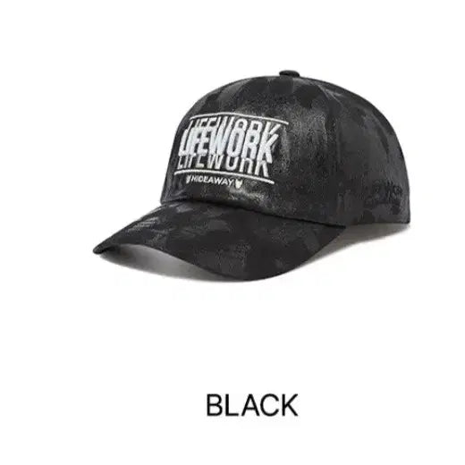[BUNJANG] LifeWork Black Ball Cap / 라이프워크 블랙 볼캡 모자