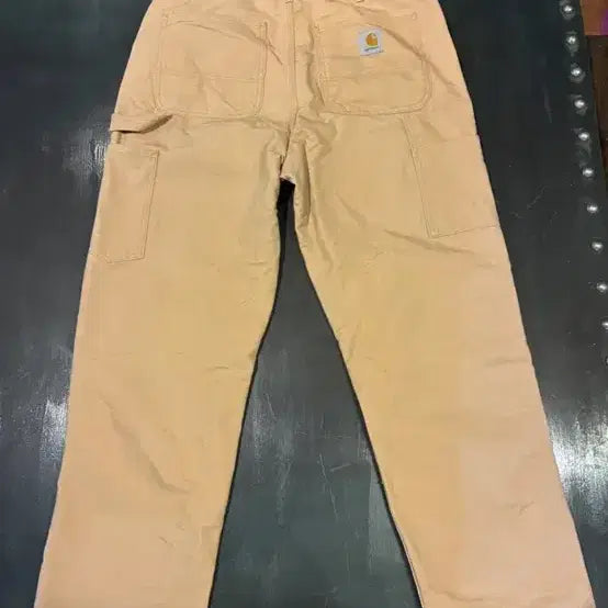 [BUNJANG] Carhartt WIP Single Knee Pants Beige / 칼하트 WIP 싱글니 팬츠 베이지  34x32