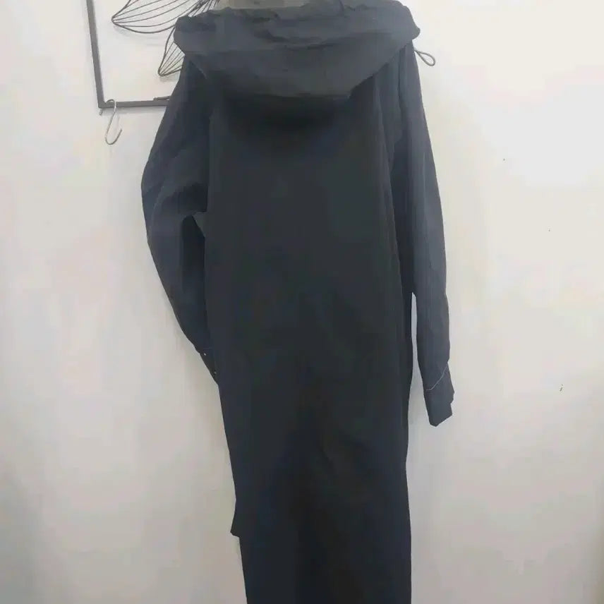 [BUNJANG] Second Floor Hooded Long Windbreaker / 세컨드 플로어 M사이즈/후드 롱 바람막이