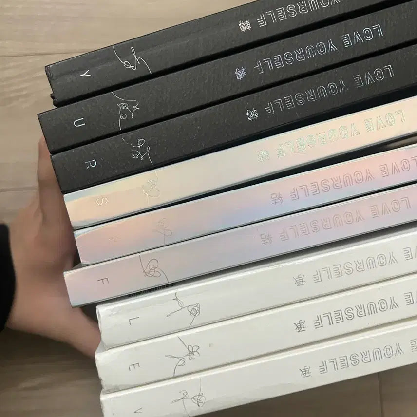 방탄 LOVE YOUR SLFE 풀세트 구성!! 포카포함