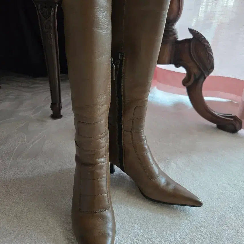 [BUNJANG] Gucci Brown Long Boots / 구찌 브라운 롱부츠 35 1/2C