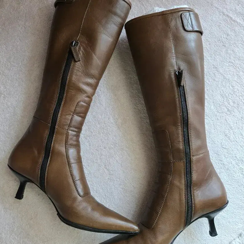 [BUNJANG] Gucci Brown Long Boots / 구찌 브라운 롱부츠 35 1/2C