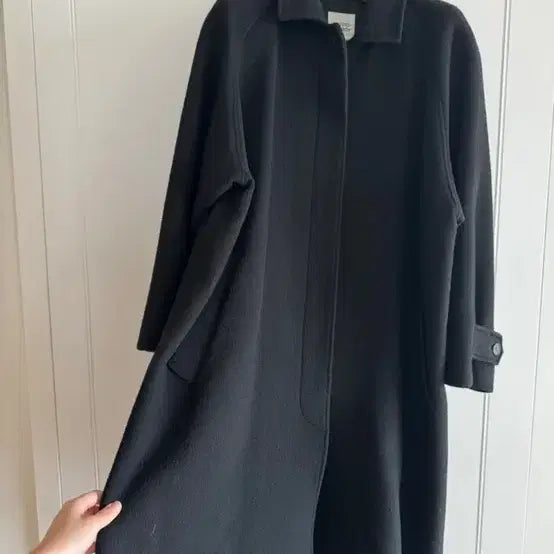 [BUNJANG] Studio Tomboy Black Long Coat / 스튜디오 톰보이 블랙 롱코트