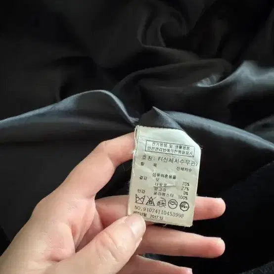 [BUNJANG] Studio Tomboy Black Long Coat / 스튜디오 톰보이 블랙 롱코트