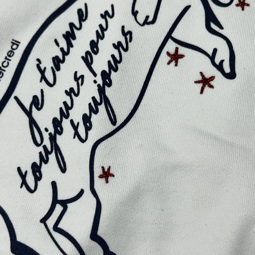 [BUNJANG] Mardi Mercredi Dog Oversized Sweatshirt / 마르디메크르디 강아지 맨투맨 F