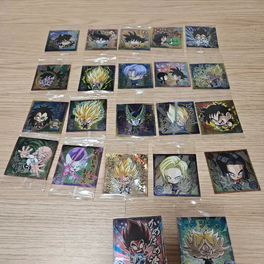[BUNJANG] Dragonball Wafer Seal Bundle / 드래곤볼 웨하스씰  띠부씰