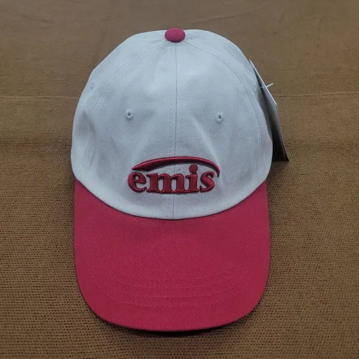 [BUNJANG] Emis Ball Cap Hat (Green/Navy/Red) / emis 볼캡 모자 그린/네이비/레드