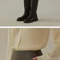 [BUNJANG] Mango Many Please Leather Mini Skirt - Size S / 망고매니플리즈 가죽 스커트