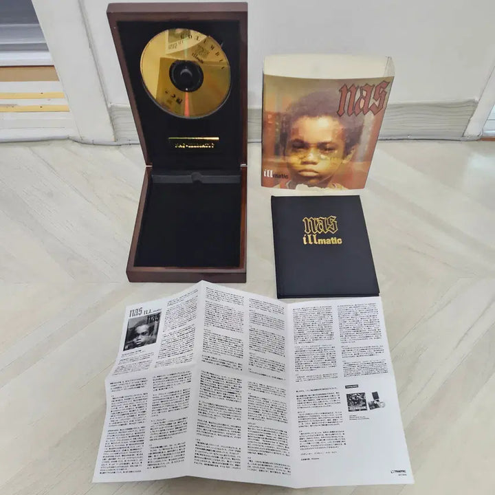 [BUNJANG] Nas Illmatic Gold CD Box Set / Nas Illmatic Gold CD 박스 일본발매 - 2000장 한정!