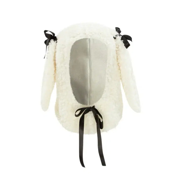 [BUNJANG] AITOB Seoul Rabbit Fur Balaclava / 아이토브서울 래빗 퍼 바라클라바