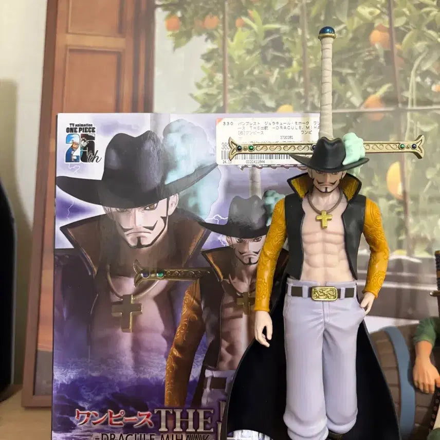 [BUNJANG] Banpresto Mihawk Figure / 원피스 The 출항 미호크 판매합니다(개봉양품)