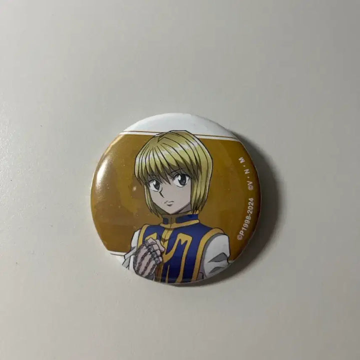 [BUNJANG] Hunter x Hunter Leorio &amp; Kurapika Can Badge / 헌터헌터 레오리오 크라피카 캔뱃지