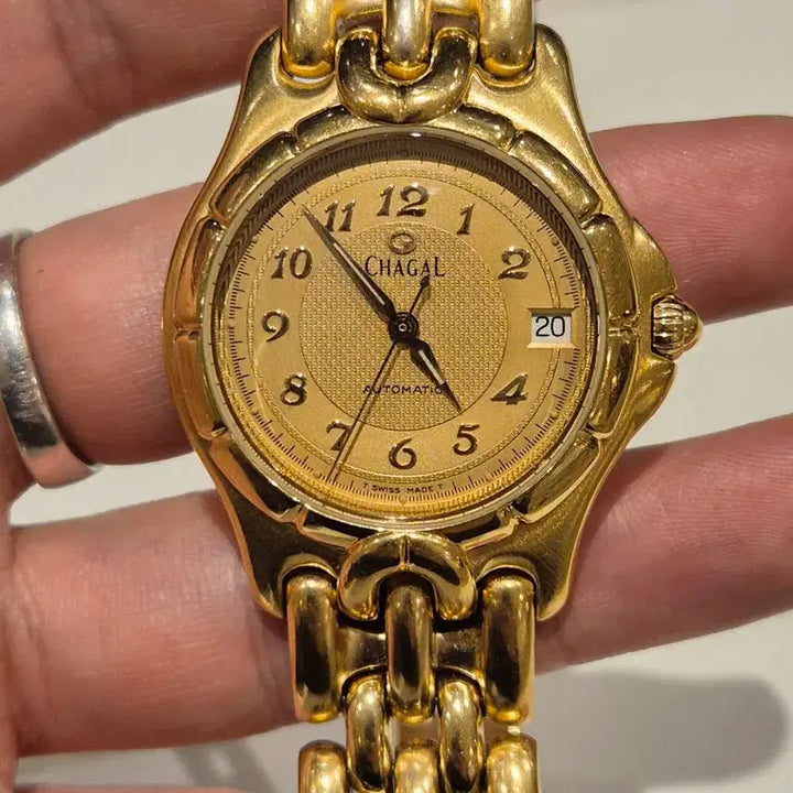 [BUNJANG] Chagall Automatic Watch Swiss Made / 빈티지 샤갈 오토매틱 시계 스위스메이드