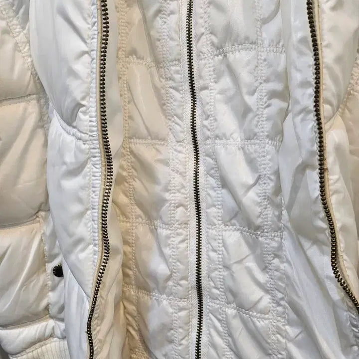[BUNJANG] White Short Padded Jacket 90 / 화이트 숏 패딩 점퍼 90