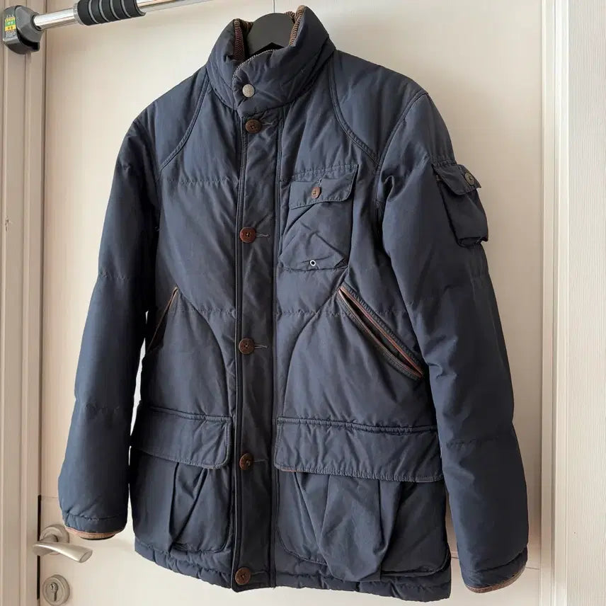 [BUNJANG] Polo Ralph Lauren Mohawk Duck Down Padded Jacket Navy S / 폴로 랄프로렌 모호크 덕다운 패딩 점퍼 네이비 S