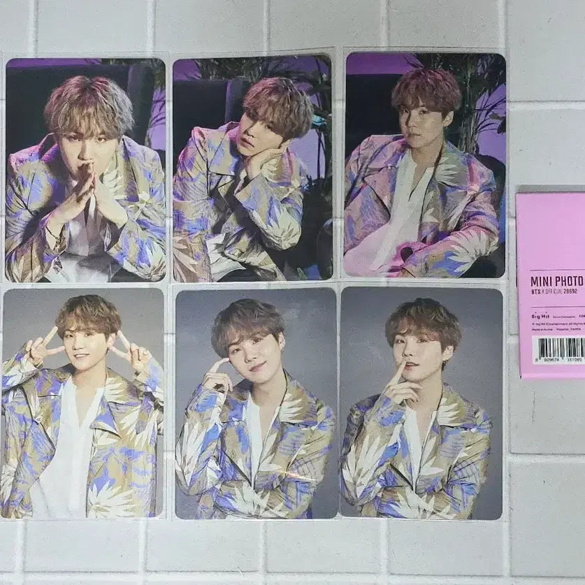 방탄소년단 매직샵 미니포카 슈가 드볼 8P BTS MAGICSHOP PC