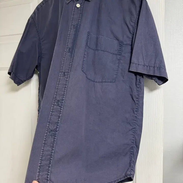 [BUNJANG] Polytello Cotton Regular Washed Purple Navy / 2)폴리테루 코튼레귤러 워시드퍼플네이비