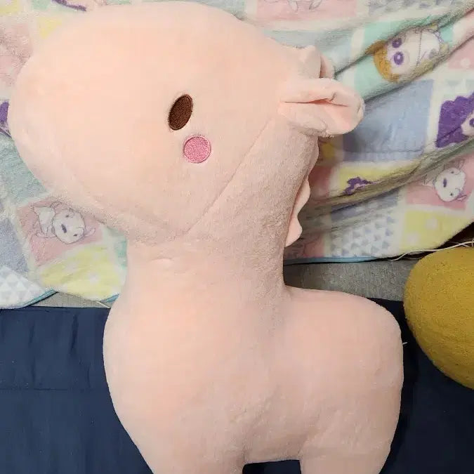 [BUNJANG] Plush Pink Horse Doll / 분홍색 말 인형 봉제인형