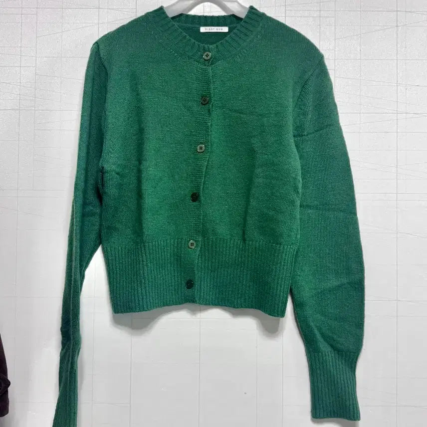 [BUNJANG] Autumn Green Cardigan / 어텀 가디건