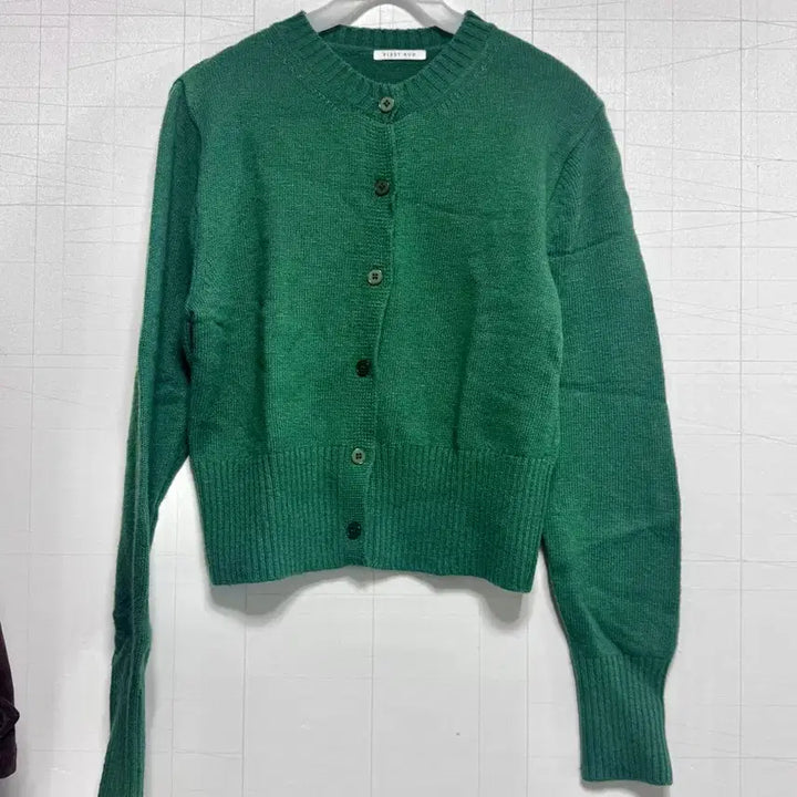 [BUNJANG] Autumn Green Cardigan / 어텀 가디건