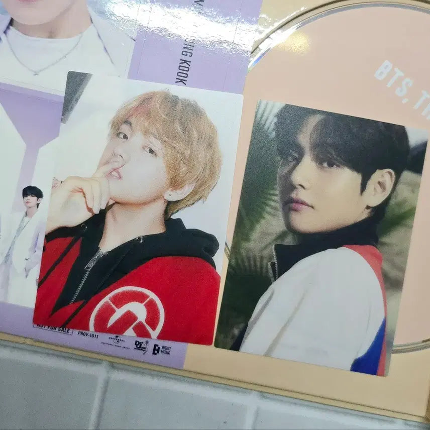 [BUNJANG] BTS V Japan FC Photocard / 방탄소년단 더베스트 일본 팬클럽 뷔포카 포함 BTS JAPAN FC