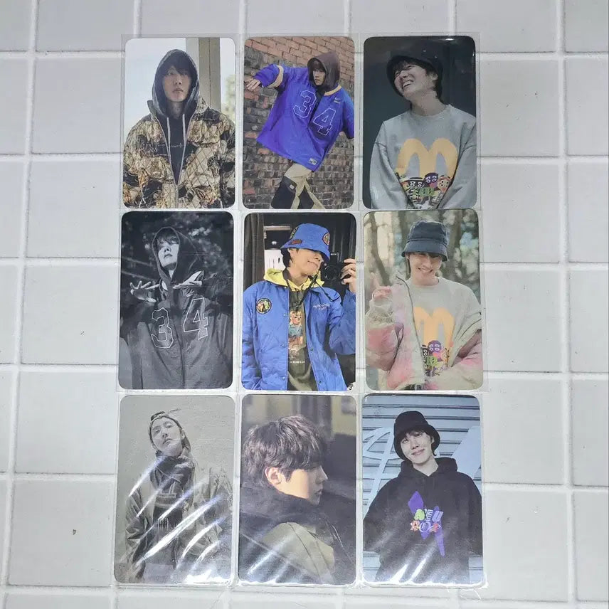 방탄소년단 제이홉 온더스트릿 럭드 포카 세트 BTS JHOPE LD PC