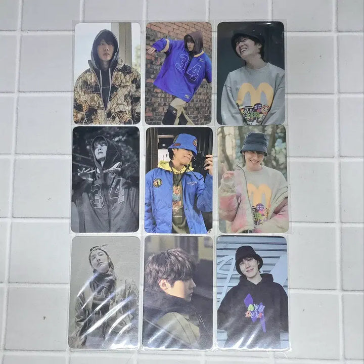 방탄소년단 제이홉 온더스트릿 럭드 포카 세트 BTS JHOPE LD PC