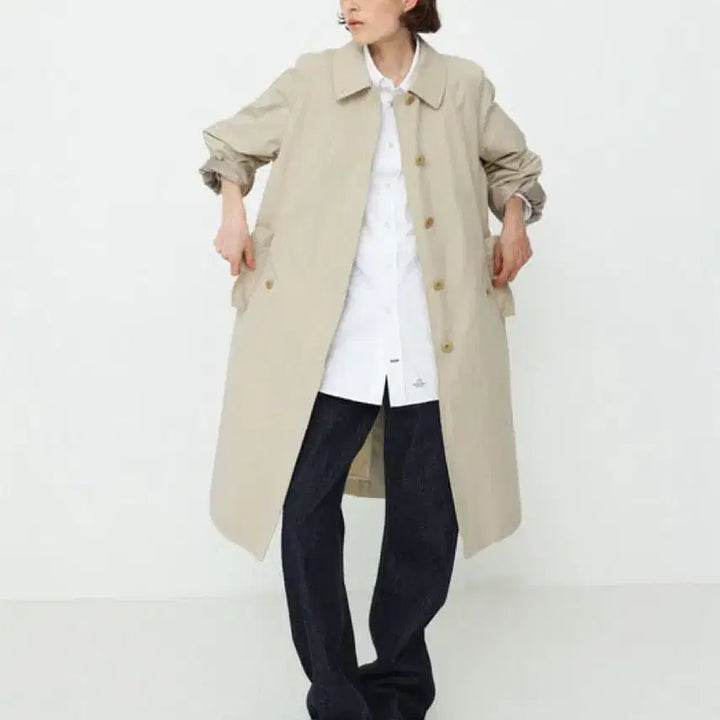 [BUNJANG] LEAU로우 Harper Soutien Collar Coat / LEAU로우 Harper Soutien Collar Coat