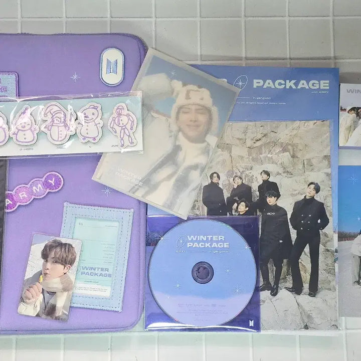 방탄소년단 2021 윈터패키지 풀셋 진포카 슈가필름  BTS 2021