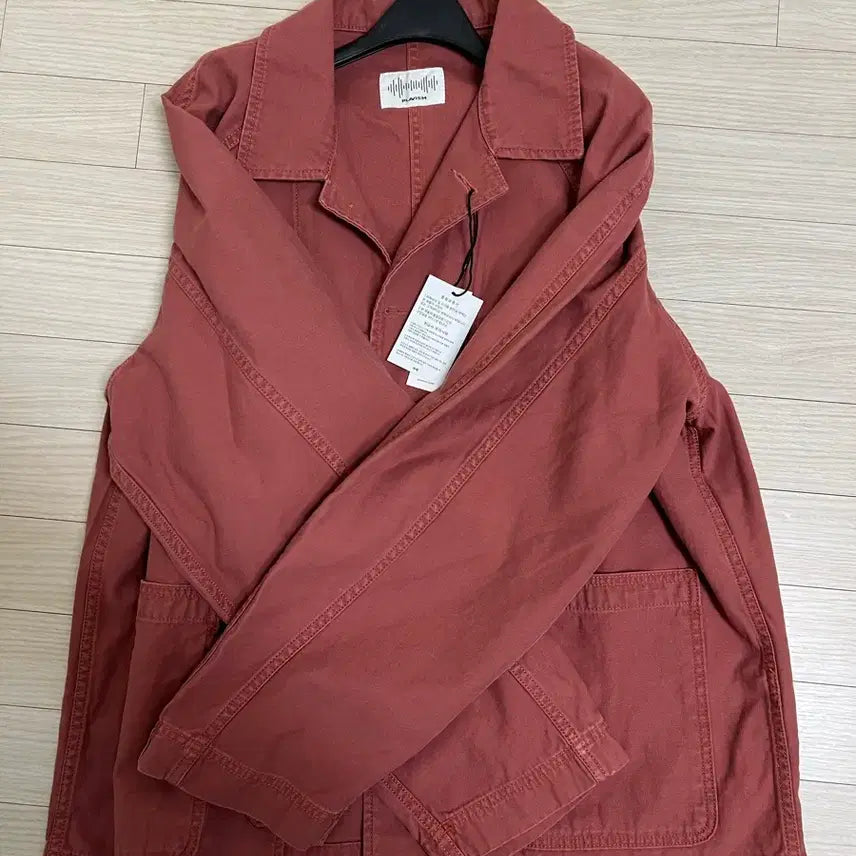 [BUNJANG] Horizon Raglan Jacket - Brick - Outerwear / 호리존 라그란 자켓 판매 새상품 프리사이즈