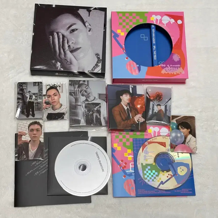 세븐틴 디노 버논 일괄 HBD 스필더필스 앨범 포카