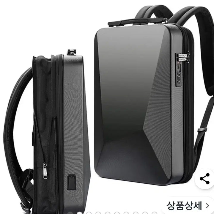 [BUNJANG] Laptop Backpack with Lock / 하드 백팩(노트북 보호/잠금장치)