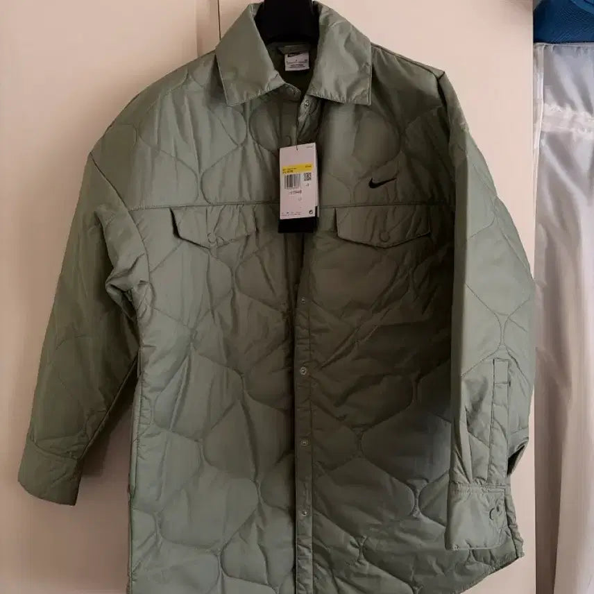 [BUNJANG] Nike Quilted Jacket (S) / 새상품/매장구매/나이키 퀼팅자켓/S/55-77