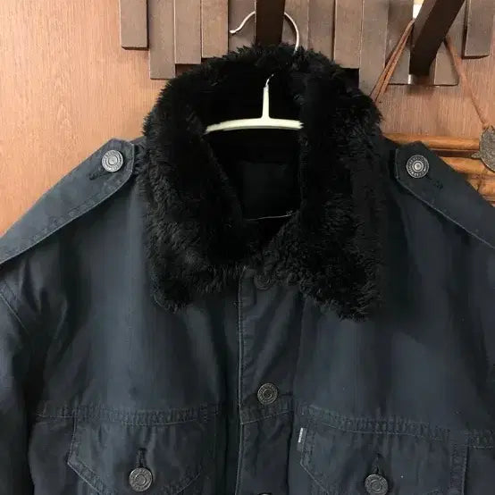 [BUNJANG] Lad Musician Military Fur Jacket / Lad musician 밀리터리 퍼 자켓 42