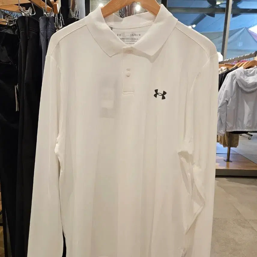 [BUNJANG] Under Armour Performance Polo Shirt White / 언더아머 퍼포먼스 폴로 셔츠 화이트