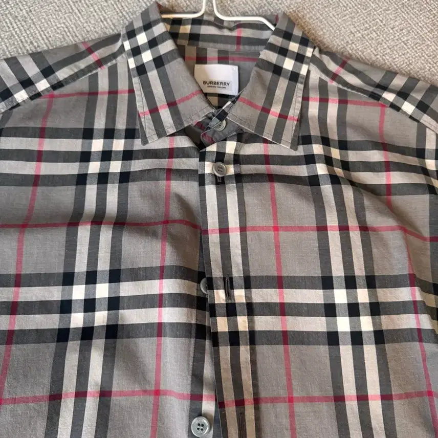 [BUNJANG] Burberry Men's Check Shirt / 버버리 남성 체크 셔츠 판매