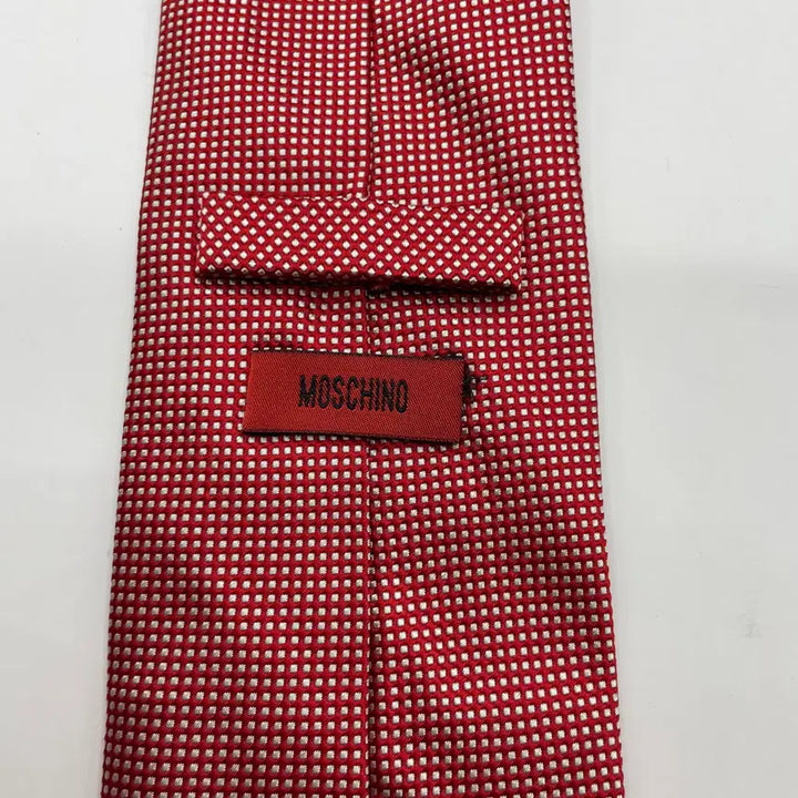 [BUNJANG] MOSCHINO Patterned Necktie / 695) (MOSCHINO) 모스키노 패턴 넥타이