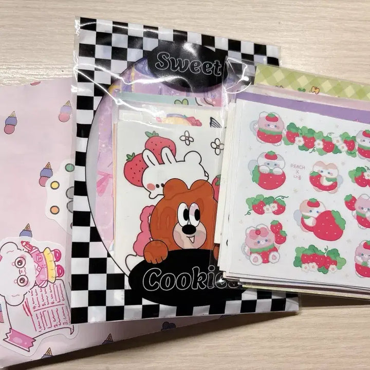 [BUNJANG] Memo Pad Rubber Sticker Sticker Set / 메모지 고무송 인스 등등